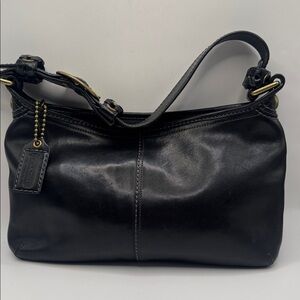 Vintage Coach Bleeker 11416 shoulder bag Tattersall lining